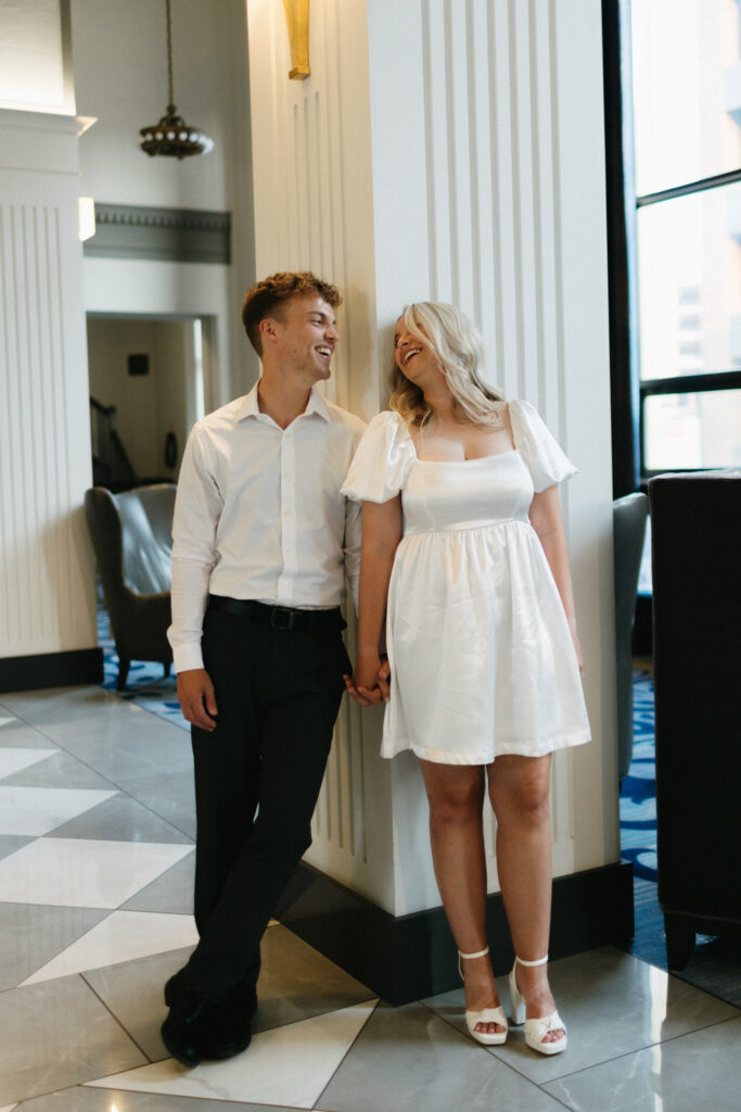 Hotel on Phillips Sioux Falls SD, Engagement Photographer