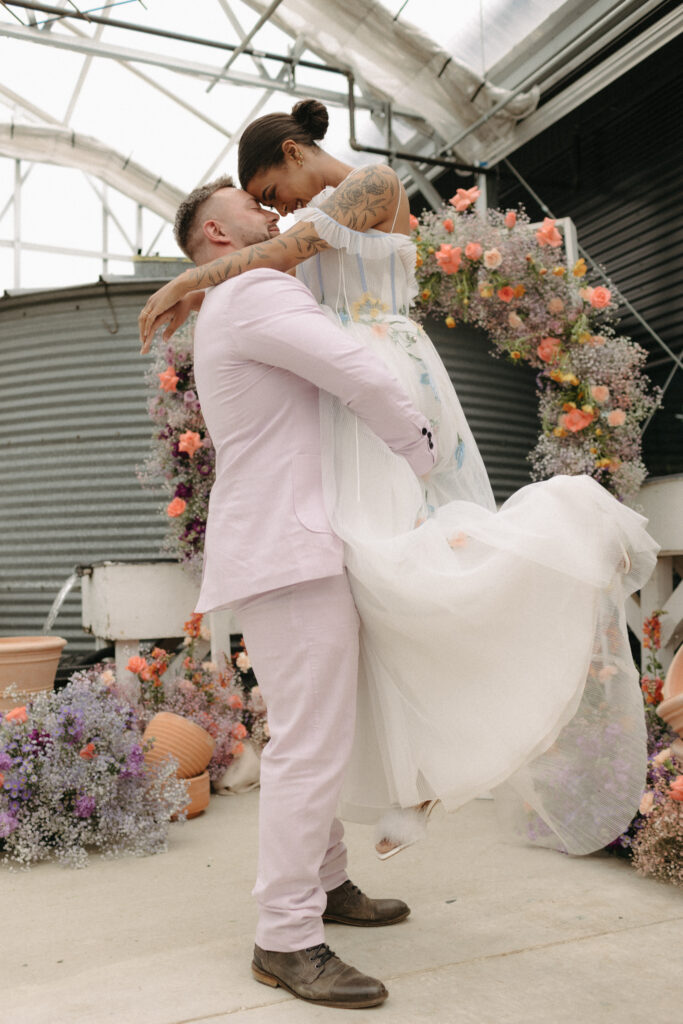 Greenhouse Wedding Inspiration, Landscape Garden Center Sioux Falls, SD, Greenhouse Wedding Venue