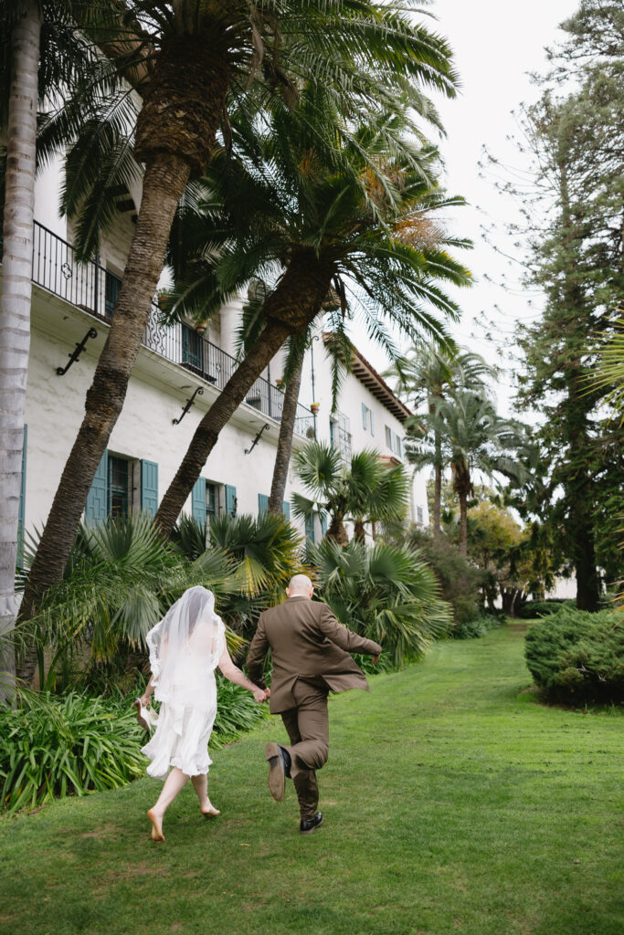 Santa Barbara Wedding Photographer Santa Barbara County Courthouse Elopement California Wedding Photographer