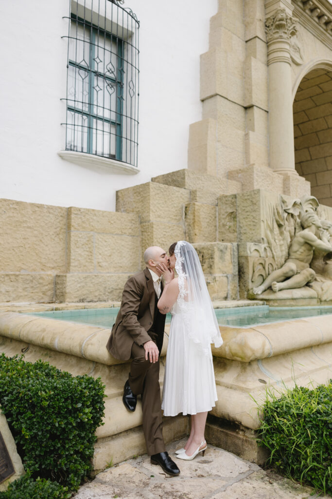 Santa Barbara Wedding Photographer Santa Barbara County Courthouse Elopement California Wedding Photographer