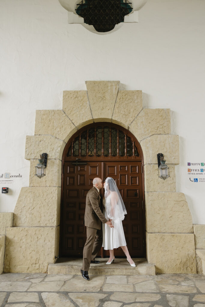 Santa Barbara Wedding Photographer Santa Barbara County Courthouse Elopement California Wedding Photographer