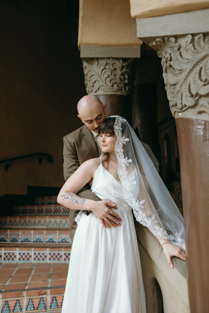 Santa Barbara Wedding Photographer Santa Barbara County Courthouse Elopement California Wedding Photographer
