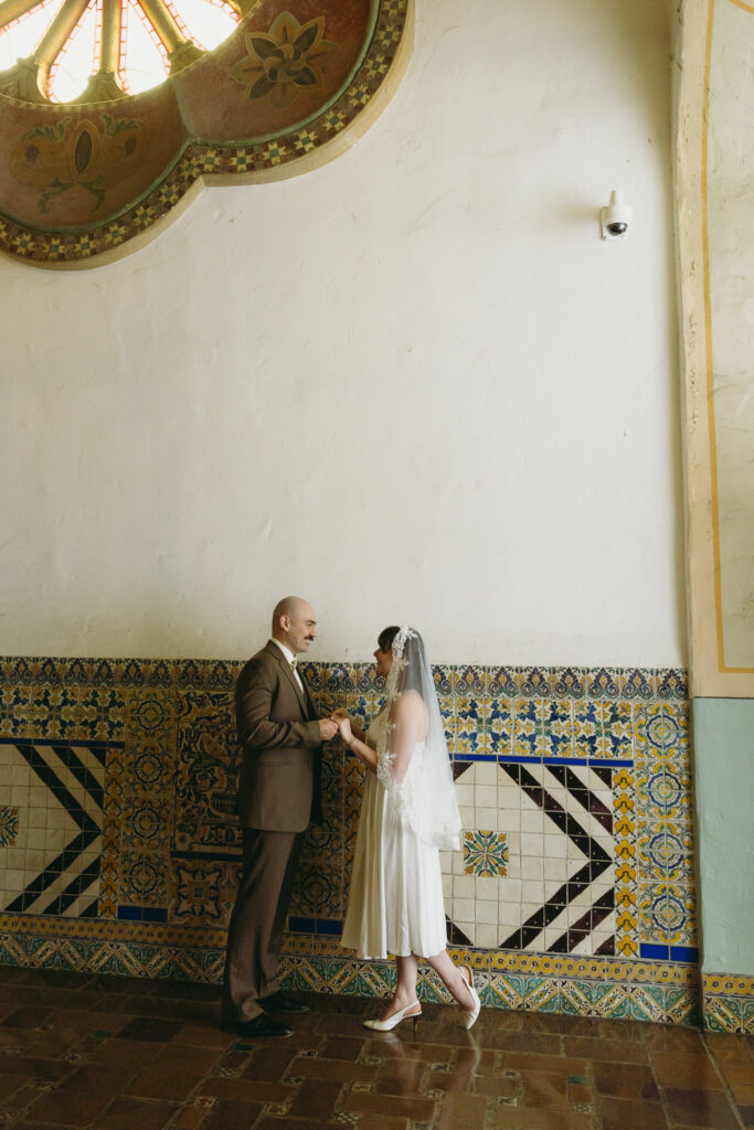 Santa Barbara Wedding Photographer Santa Barbara County Courthouse Elopement California Wedding Photographer
