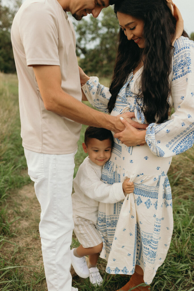 Palisades State Park Family Session with Wildflowers