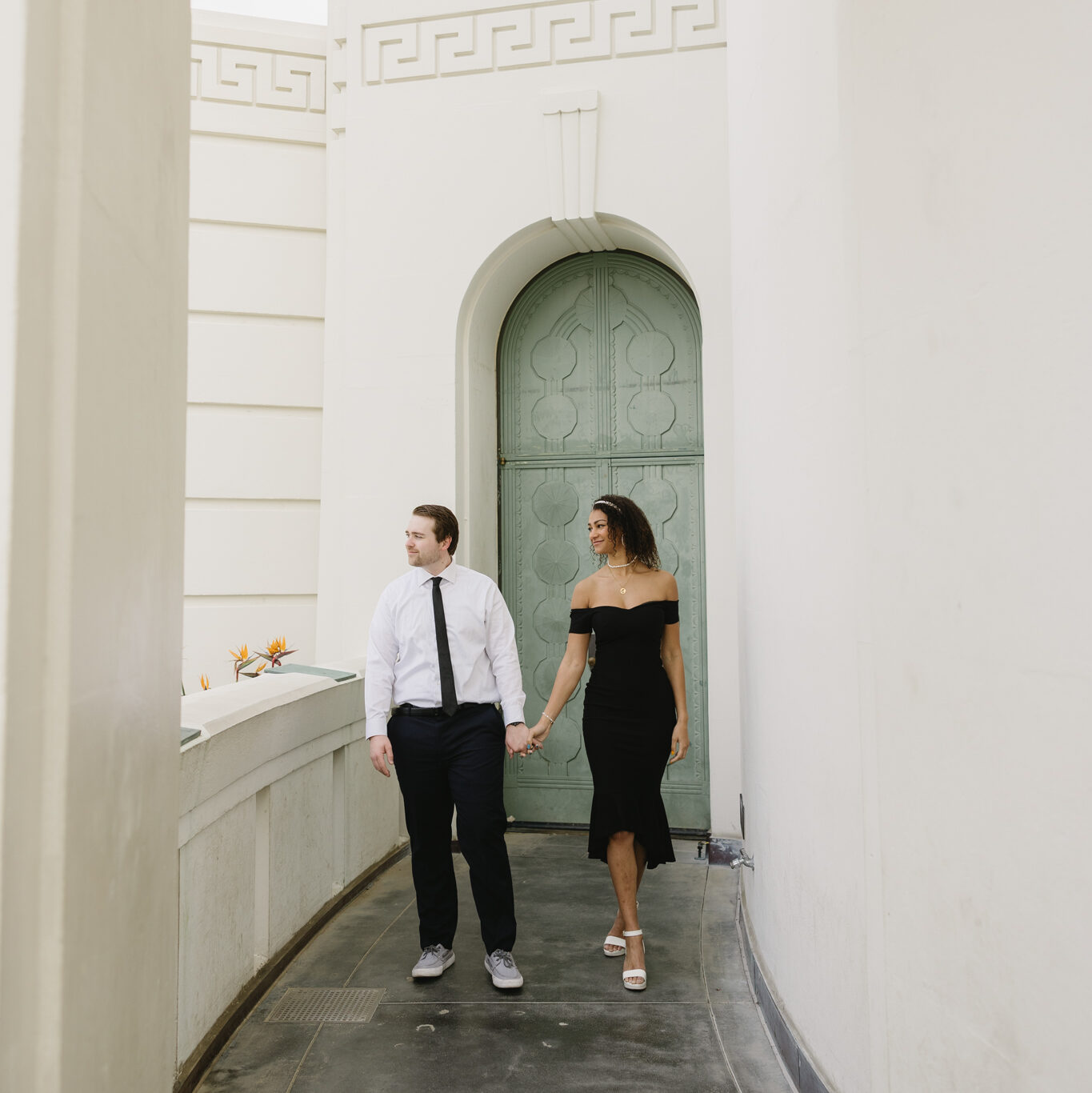 Los Angeles Couple Photoshoot at the Griffith Observatory