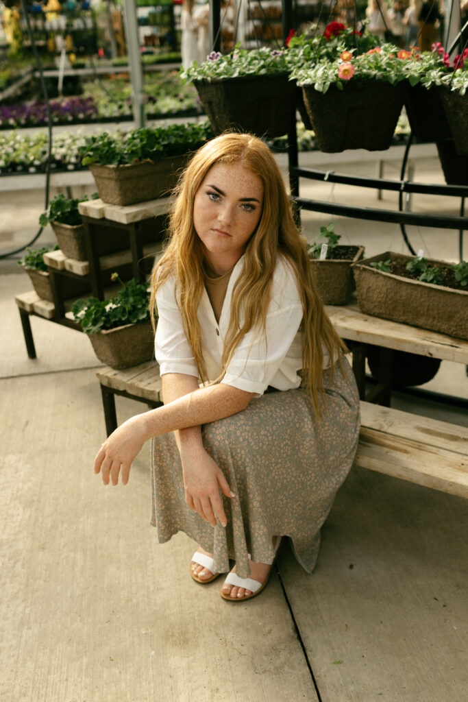 landscape garden center photoshoot