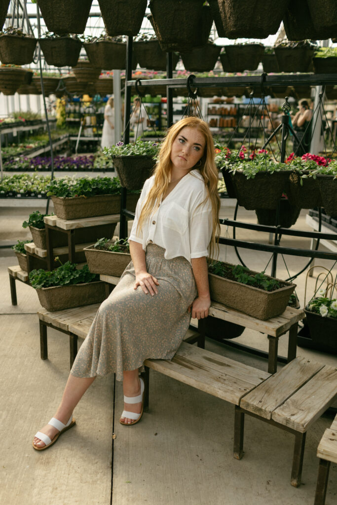 landscape garden center photoshoot