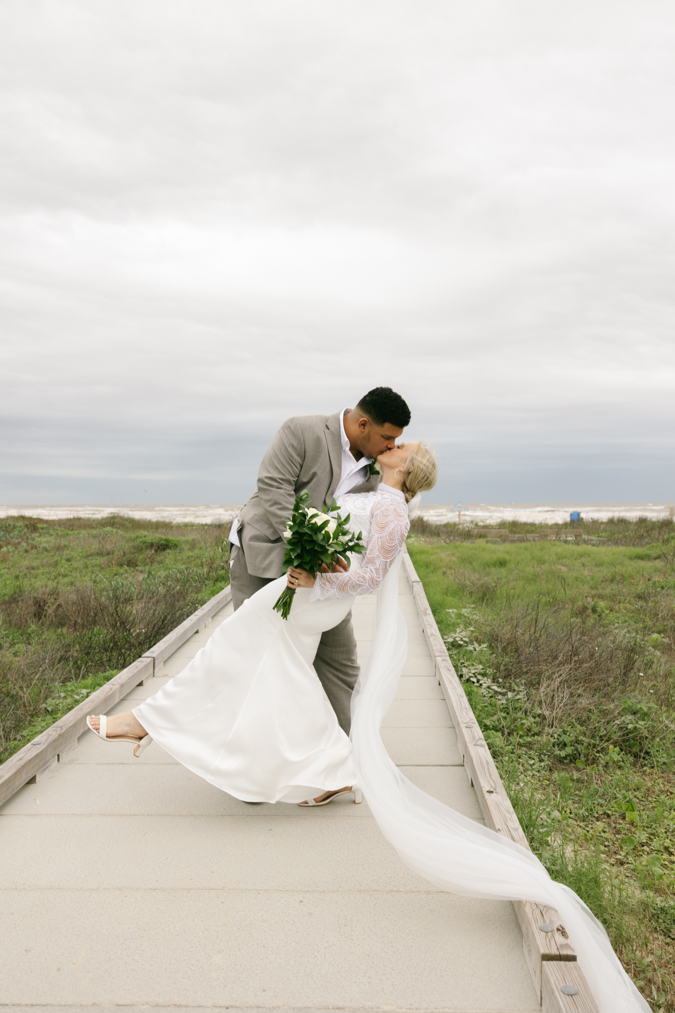 Galveston State Park Wedding | Peyton & Logan