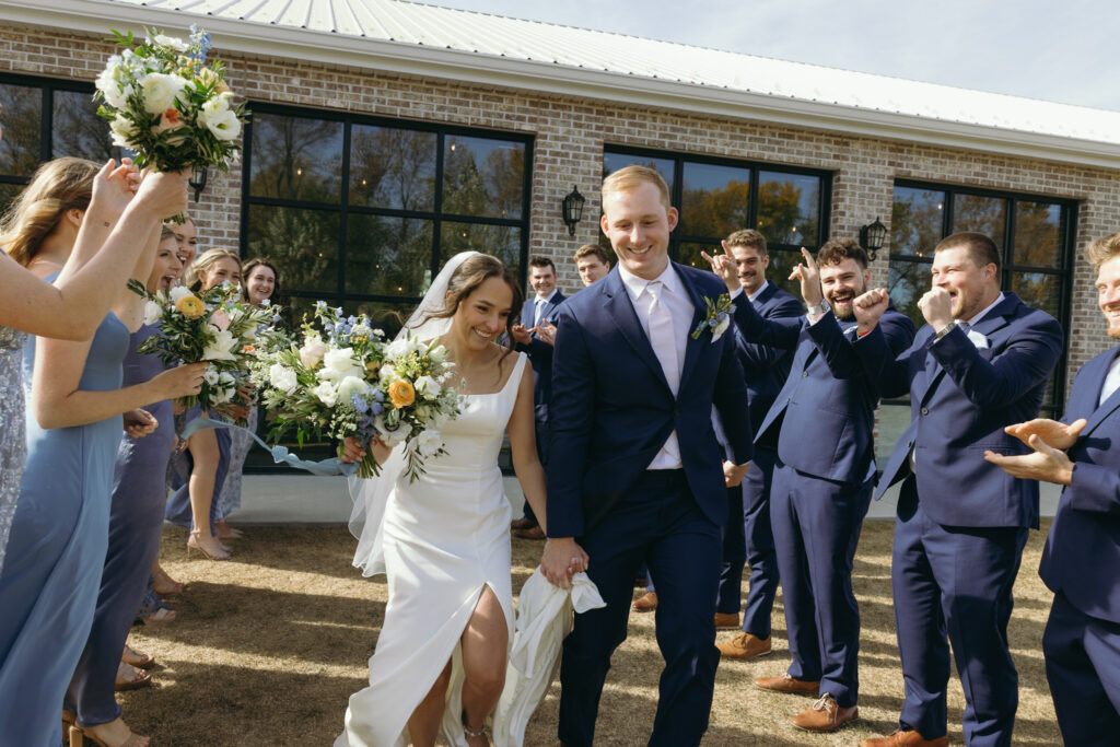The Atrium by Blue Haven Barn Wedding Day